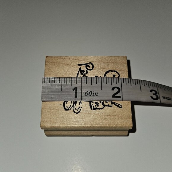 Cut and Pasted by Rubber Stamp Art Impressions NEVER USED - Picture 3 of 4